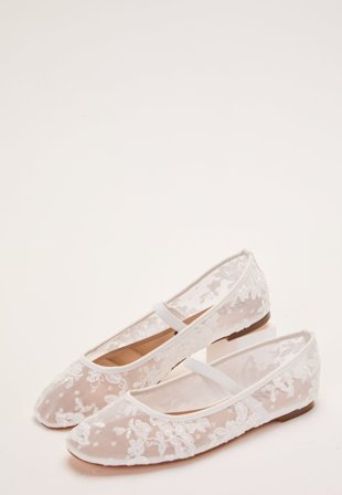 Bianco-Bialilja Lace Ballerina-39