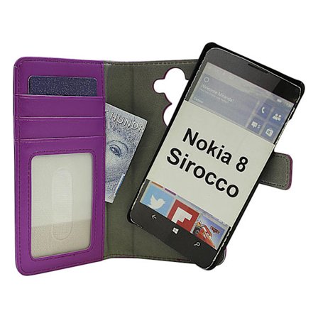 Skimblocker Magnet Wallet Nokia 8 Sirocco