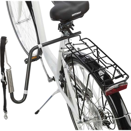 Trixie - Biker-sett U-formet grå M-XL - Hund - Hundetrening & bruksspor - Sykkelkurver & sykle med hunden - ZOO.no