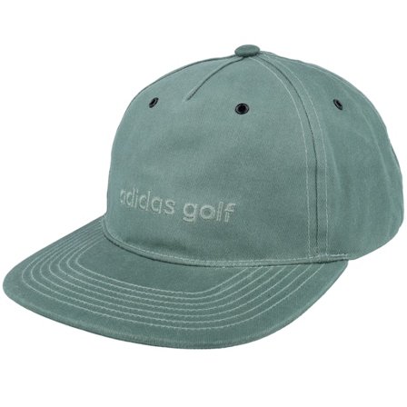 Adidas - Women Waxed Canvas Silver Green Strapback Snapback Green Cap - @ Hatstore