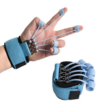 Finger- og håndekstensor træner med modstandsbånd Stretcher Strengthener Finger Flexion Extension Training Strengthener
