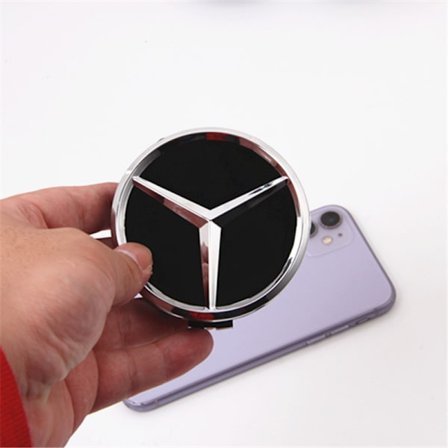 4 stycken 75MM Auto Hjulnavskåpor Fälgcenterkåpor Hjulcenter B