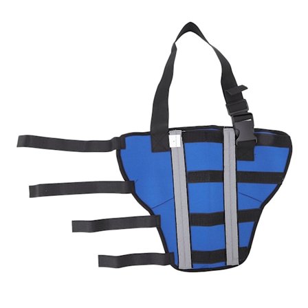 Hund Höger Bakben Hasledsstöd Hund Bakben Stöd Förhindrar Skador och Ger Stabilitet med Stödrand Reflexrand