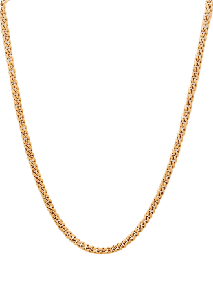 by BILLGREN Hyde | Stålhalsband 5 Mm Halsband Herr Guld 50 cm