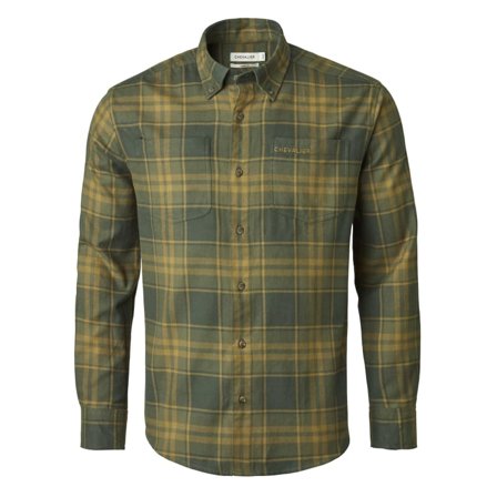 Chevalier Men's Ash Shirt Men long-sleeved shirts Green S