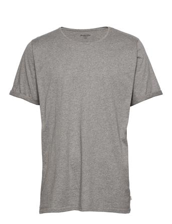 Jimmy Solid T-shirts Short-sleeved Harmaa Resteröds