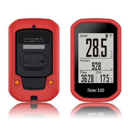 Bryton Rider 430 / 320 silikonisuojus - Punainen