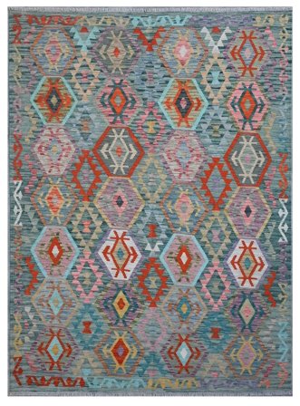 Kilim Afghan Old Style Rug 175X234 Wool