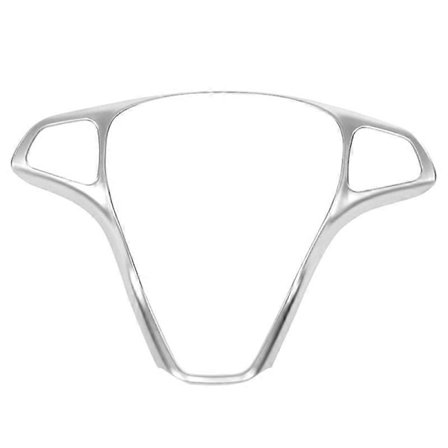 Rattknappdeksel Ramme Trim for Mercedes-Benz Vito W447 Sølv Krom ABS 2014-2017 Bil I