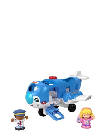 Little People Travel Together Airplane Toys Toy Cars & Vehicles Toy Vehicles Planes Multi/patterned Fisher-Price