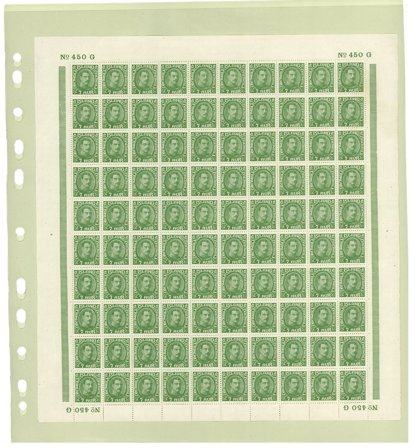 Island - AFA 160 postfrisk helark