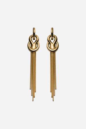 The Fringe Earrings - Gold