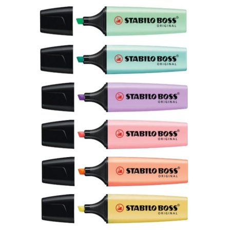 Stabilo Boss Pastel Highlighter Singles Sky blue