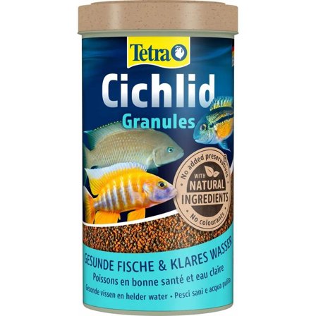 Tetra Cichlid Granulat Fiskefôr - 500ml
