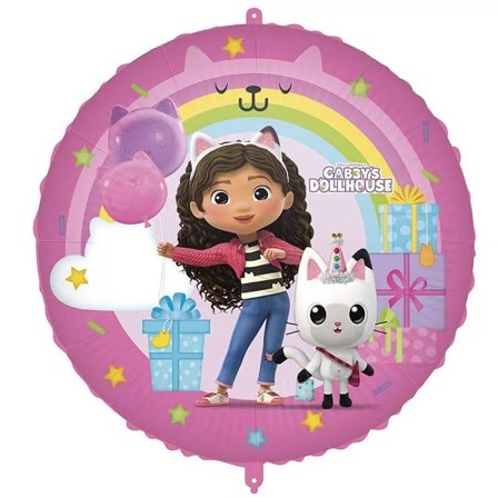 Gabbys Dockhus Folieballong - Partyninja.se