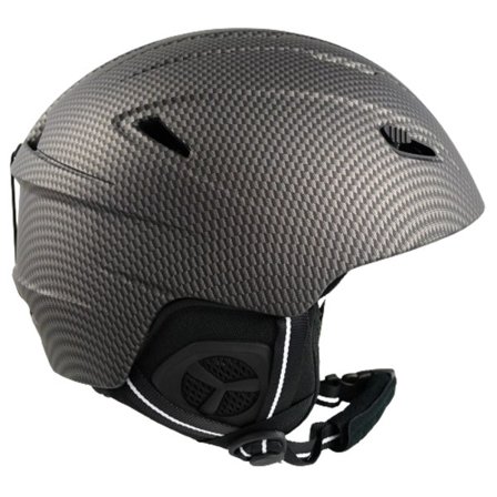 Sorte Carbon Ski- & Snowboardhjelm S + Gratis Gave