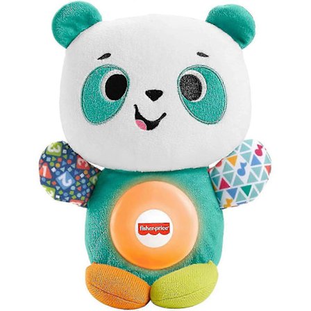 Lysende Panda Musikk Plysjleketøy Barnegave 28cm