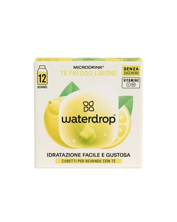 Waterdrop Ice Tea Limone 12 Cubetti
