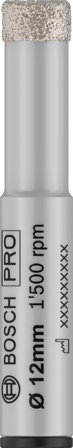 Bosch PRO Ceramic Dry Diamantborr cylindrisk Diameter: 12 mm, Maskintillbehör & förbrukning