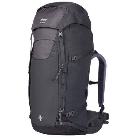 Bergans Trollhetta 95 Unisex hiking backpacks Grey Onesize