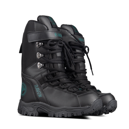 Stivali Motoslitta Raven Charge 2.0 WP Nero/Verde 36