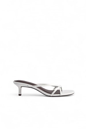 NA-KD Kitten-Heels mit Riemchen - Schuhe mit Absatz - Offwhite - EU 37