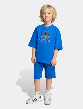adidas Originals Short Tee Set - Blue - 104