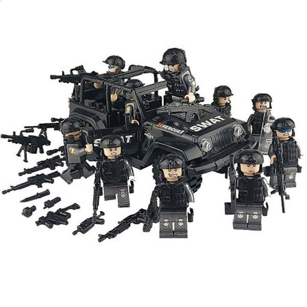 Military Special Forces Building Block Dolls Children's Toys
