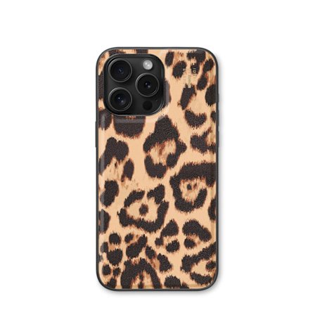 Vegan Leather Case MagSafe iPhone 15 Pro Max Timeless Leo