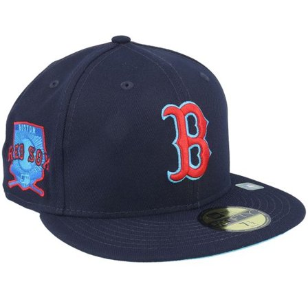 New Era - MLB Blå fitted Keps - Boston Red Sox 59FIFTY Fathers Day 23 Navy Fitted @ Hatstore