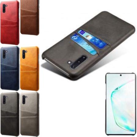 Samsung Galaxy Note 10 cover mobilcover hul til oplader hovedtelefoner - Gray Note10
