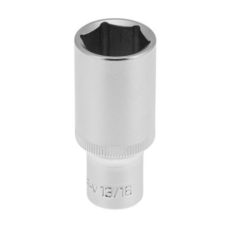 PELA 562494 Hylsa drivstorlek 3/8", 6-kant, lång 13/16", Handverktyg