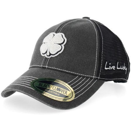Black Clover - Svart trucker Keps - Two Tone Vintage 36 Black Trucker @ Hatstore