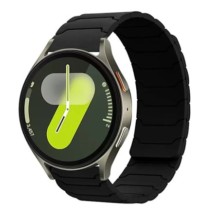 20mm 22mm 18mm Silikon Magnetisk Loop armband kompatibelt Samsung Galaxy klocka 7/6/5 active 2 amazfit armband HUAWEI klocka GT 2e 3 band