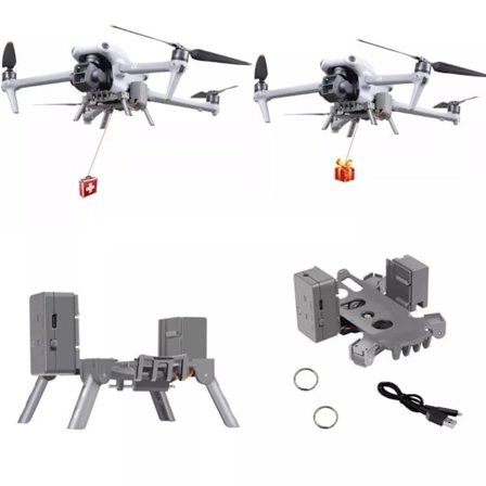 Air Drop System till DJI Air 3S / Air 3 – Smidig lastfällning f