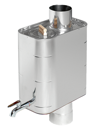 Harvia Steel WP220ST Vannvarmer skorsteinmontert, Badstu