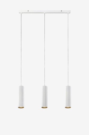 Markslöjd - Takpendel COSTILLA Rett 3L - Hvit - Takpendler - Fra Homeroom