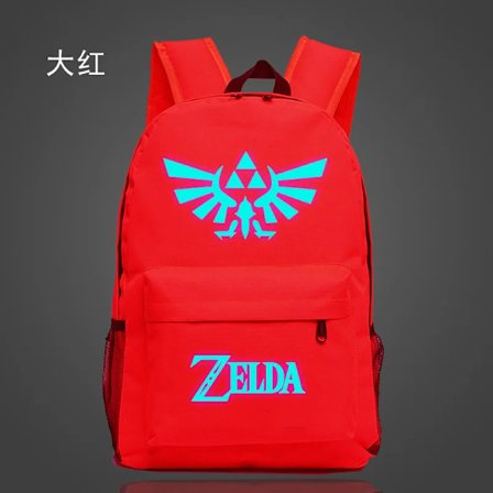 Anime Legend of Zelda Mochila Skolväska Självlysande Student Ryggsäck Stil 3 Stil 8