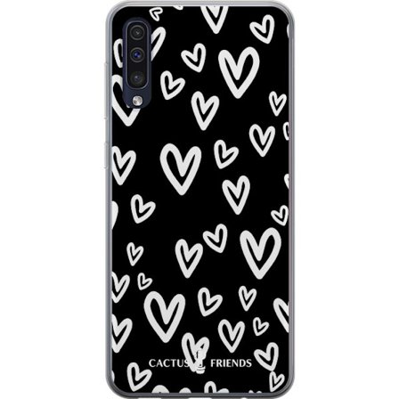 Yhteensopiva Puhelinkuori Samsung Samsung Galaxy A50 Cactus and Friends - Handdrawn Love Chaos