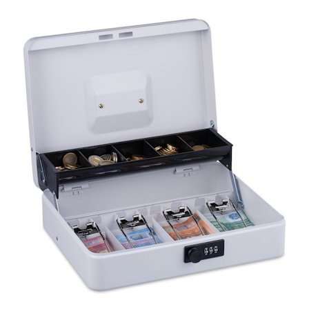 Kasseskuffe med nummerkombination