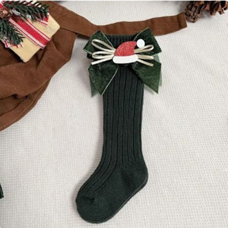 Vinter Baby Piger Drenge Julestrømper Børn Knæhøjsok LHAT