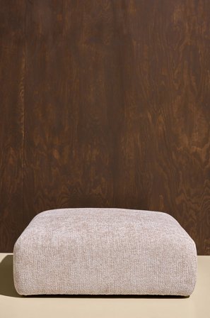 Pastill - Wenju puf - Beige - Fodskamler & puffer - Fra Homeroom