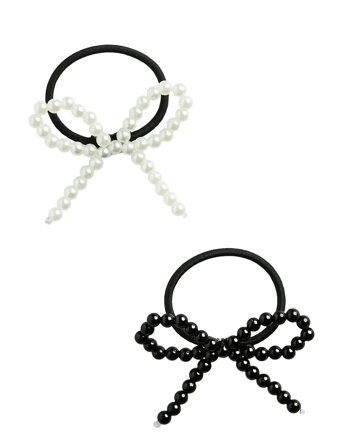Pieces Pcrenee N Hair Elastic 2-Pack - Black - ONE SIZE