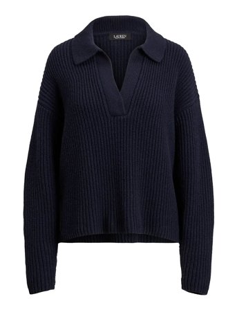 Lauren Ralph Lauren | Wool-Blend Polo Sweater | XL