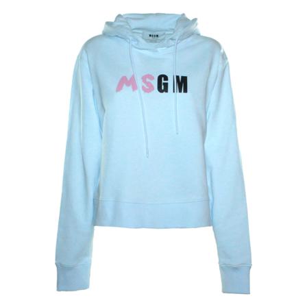 Msgm Hoodies Blå, Dame