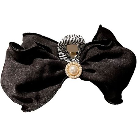 Hårklämmor Eleganta Pärl-Fe-Båge Hårklämmor Hårklor Temperament Hajklämma Klämma Hårsnodd Hår