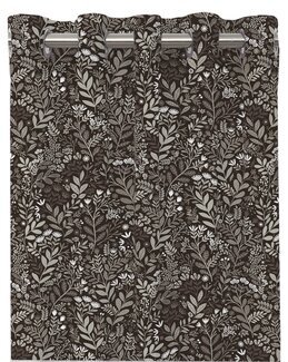 Öljettlängd med tryckt motiv Hage 2-pack Brun - Linea