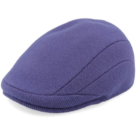 Kangol - Púrpura flatcap Gorra - Kg Wool 507 Hazy Indigo Flat Cap @ Hatstore