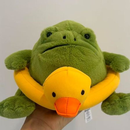 Jellycat Bartholomew plyslegetøj, blødt og behageligt, en fantastisk gave til børn, Valentinsdag eller en samlerobjekt; badering/regnfrø.