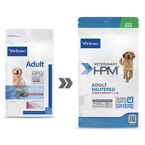 Virbac HPM Adult Dog Neutered Large & Medium